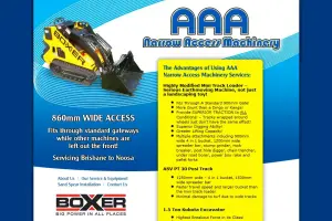 Aaa Narrow Access Machinery.